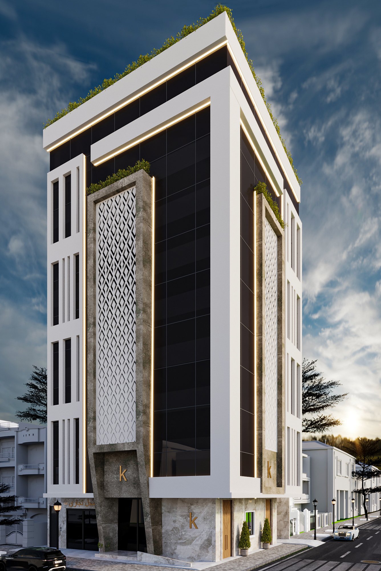 فيديو لتصميم فندق من شركة مكان بالمملكة العربية السعودية – للاتصال بنا 0599303838