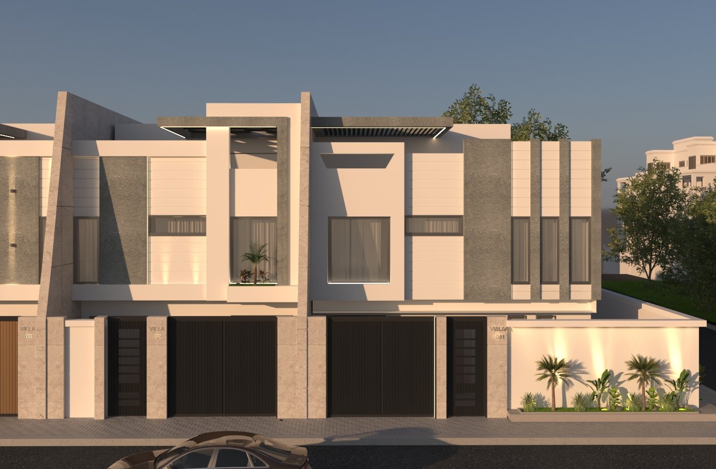 شركة مكان | تصميم داخلي وتشطيب فاخر للفلل والمنازل – نموذج من أعمالنا